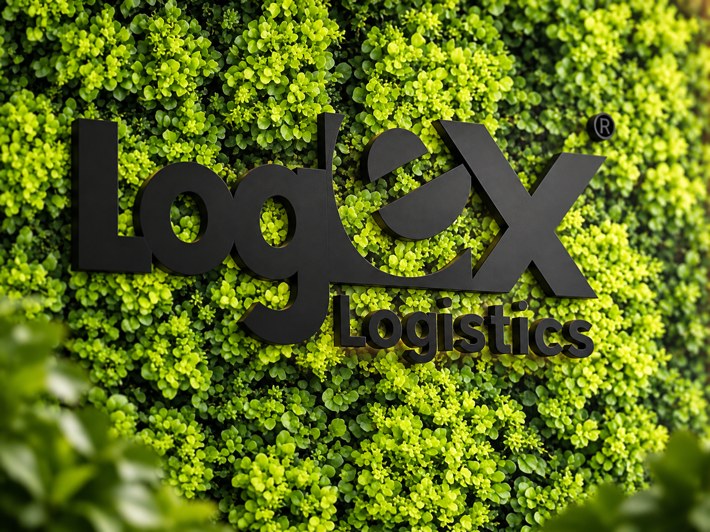 Detail 3D loga LogEx